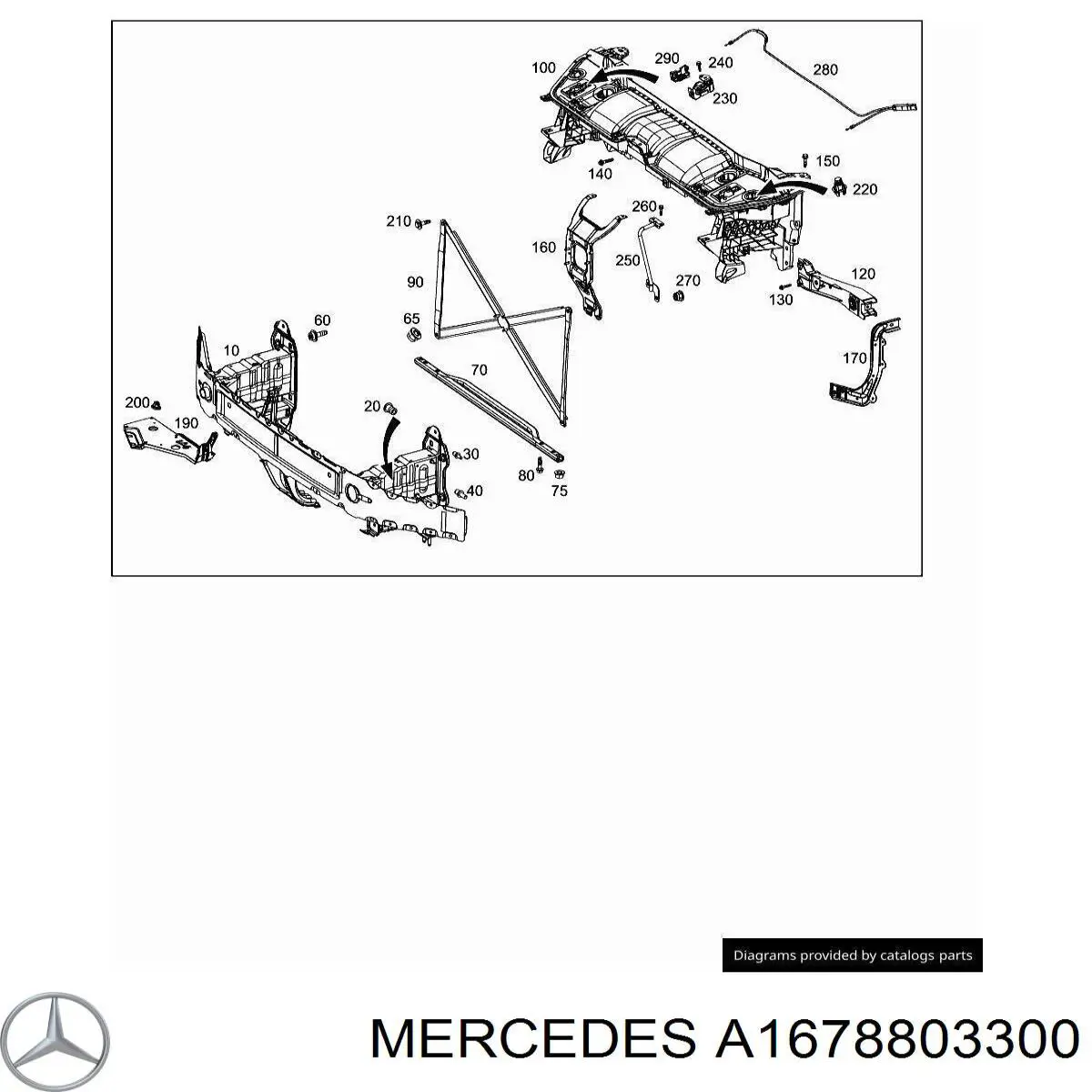  A1678803300 Mercedes