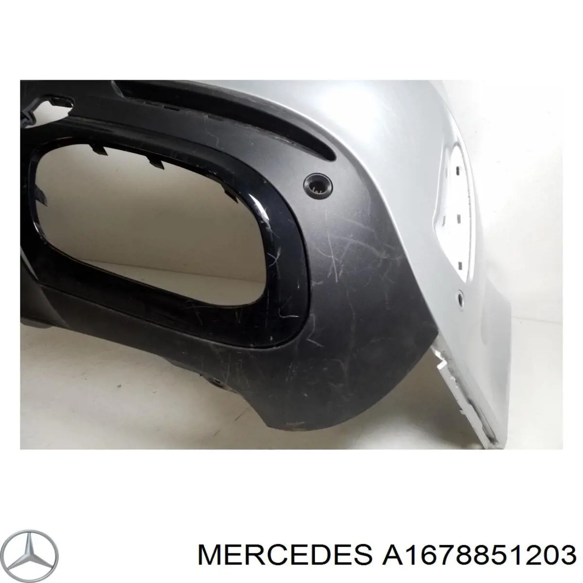 Задній бампер A1678851203 Mercedes