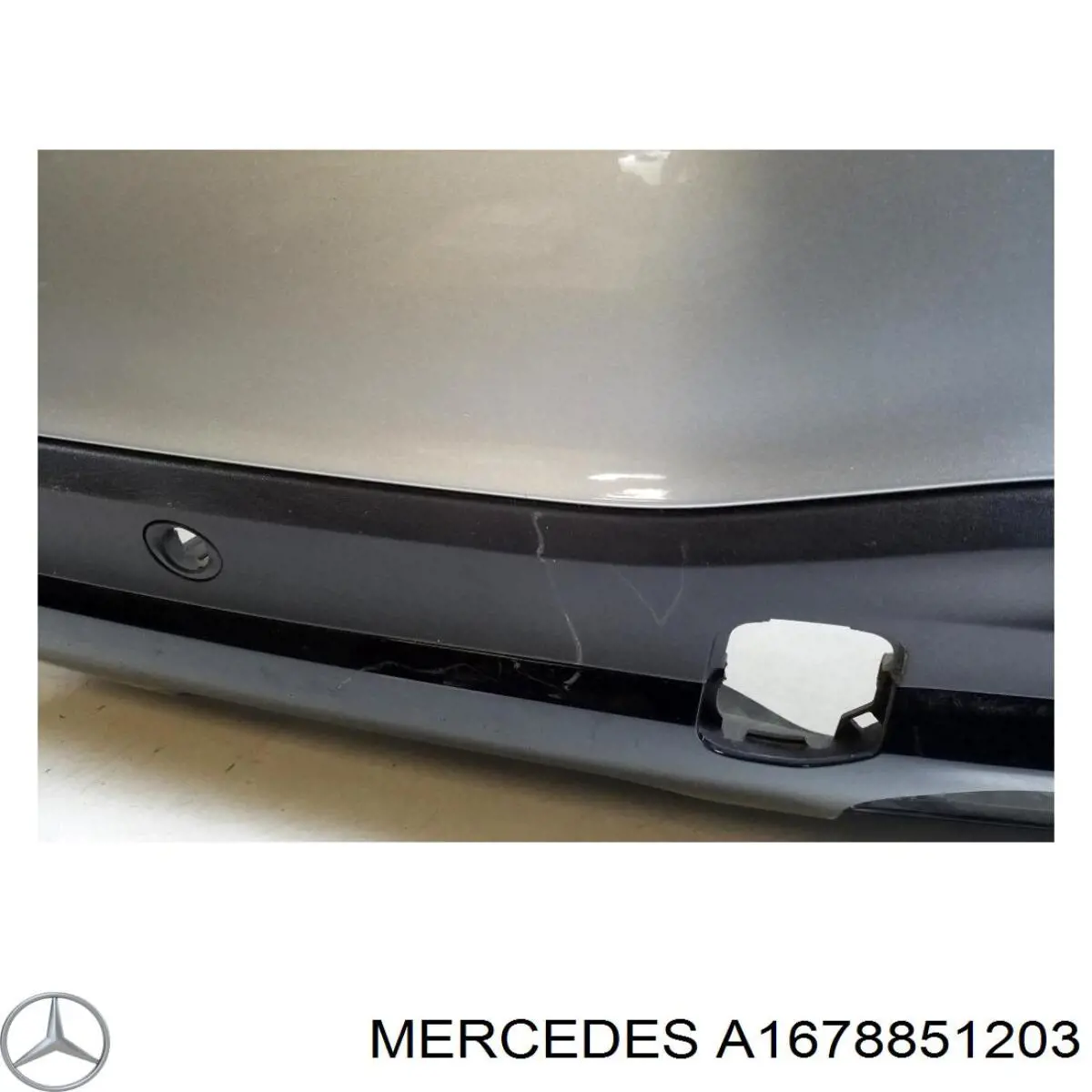 A1678851203 Mercedes Буфер (бампер) задній