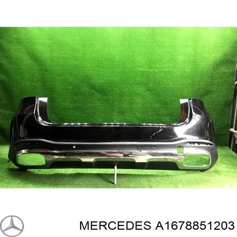 Кожух бампера заднього Mercedes A1678851203 ціна, від 380.54 USD