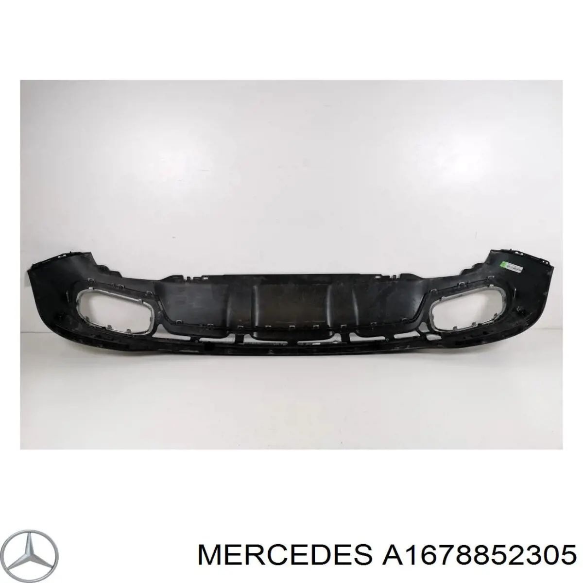 Бампер задній, нижня частина Mercedes A1678852305 ціна, від 373.66 USD