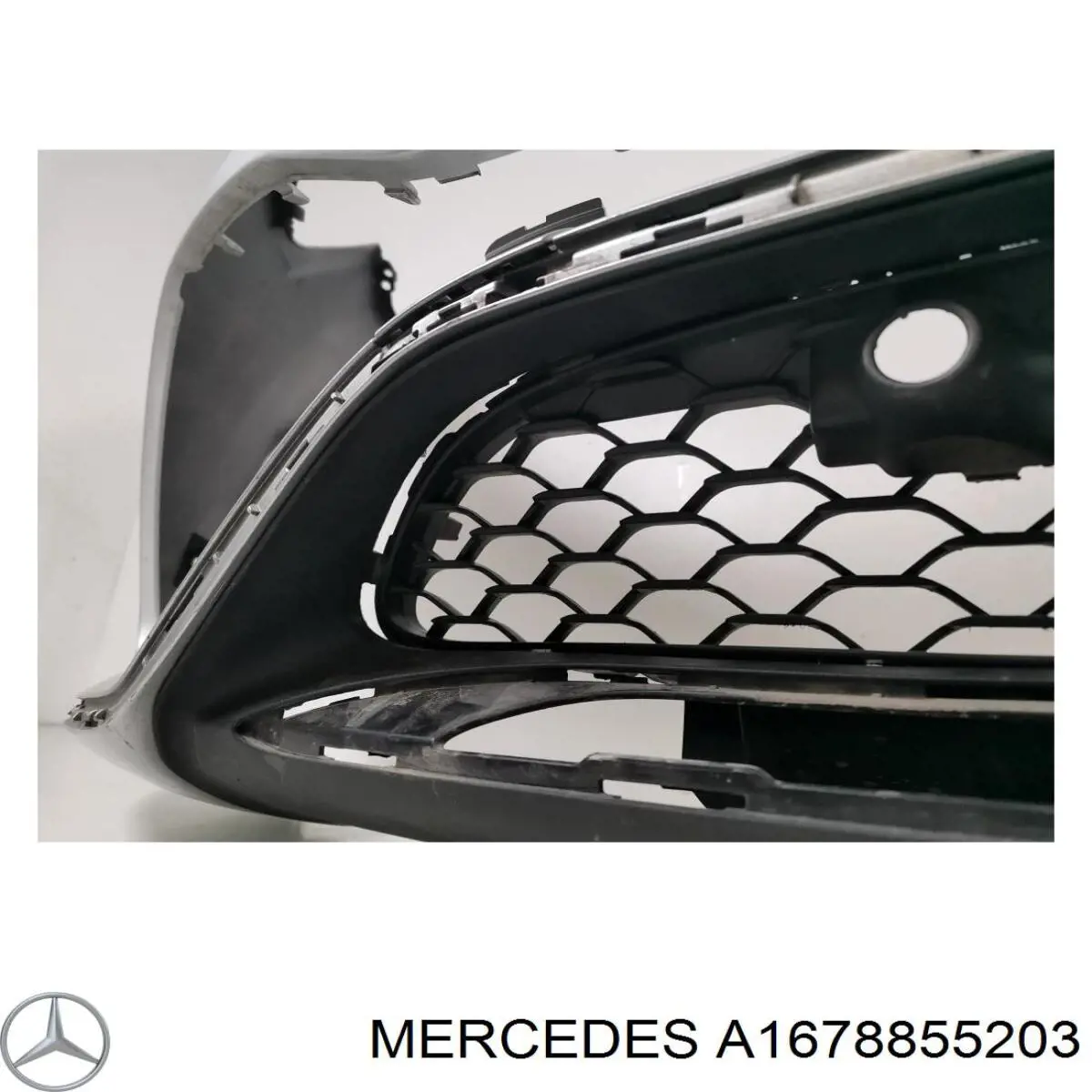 A1678855203 Mercedes Бампер передній в зборі