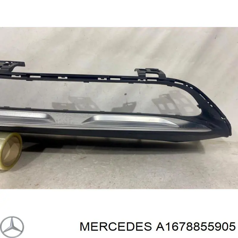Купити A1678855905 Mercedes Накладка бампера переднього