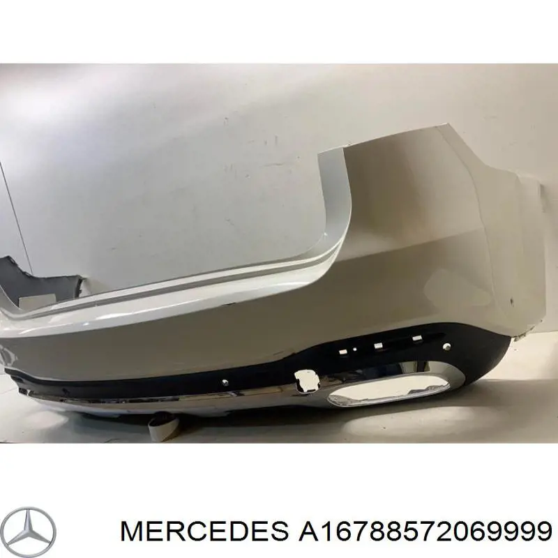 Бампер задній, верхня частина Mercedes A16788572069999 ціна, від 423.25 USD
