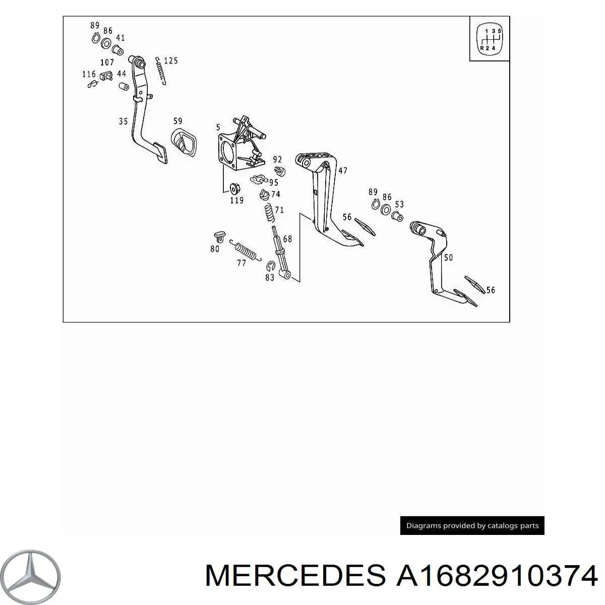 A1682910374 Mercedes 