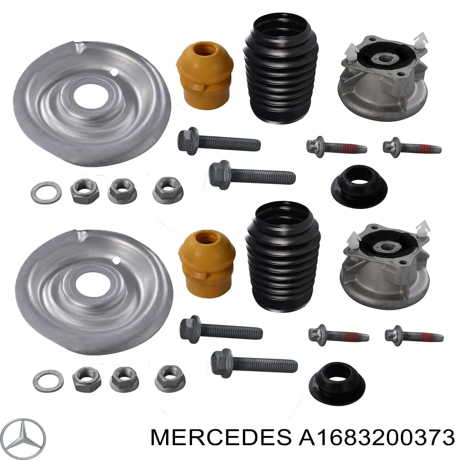 Опора амортизатора переднього A1683200373 Mercedes
