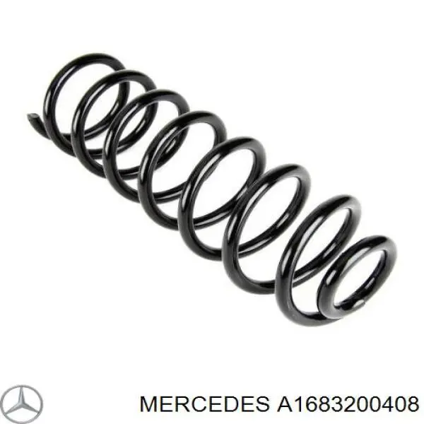 A1683200408 Mercedes пружина задня