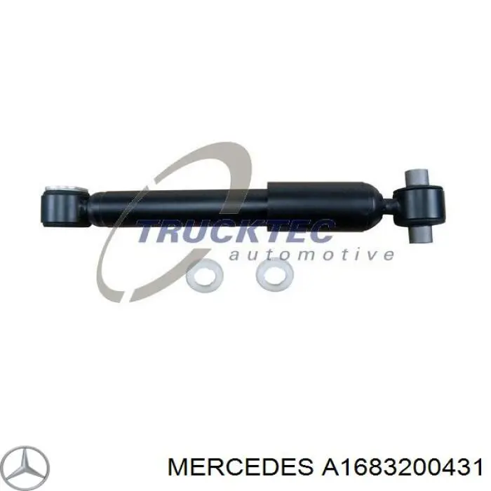 A1683200431 Mercedes Амортизатори задні