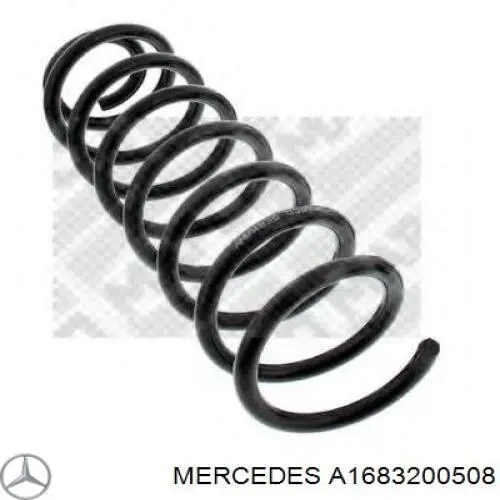 Пружина задня Mercedes A1683200508 ціна, від 19.69 USD