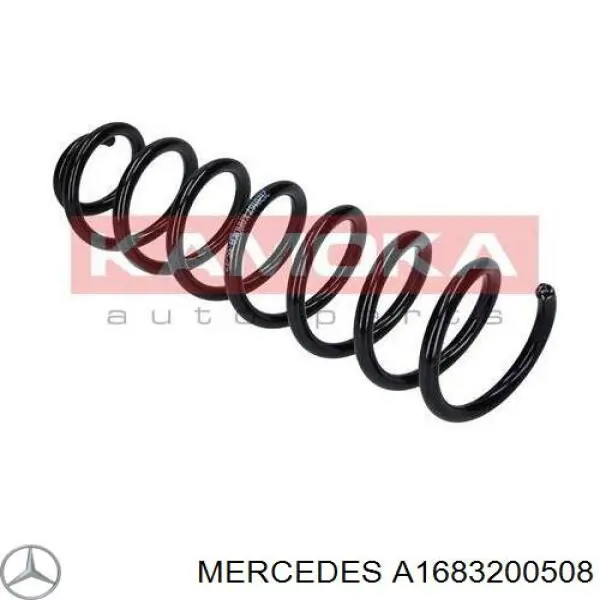 A1683200508 Mercedes Пружина підвіски задня
