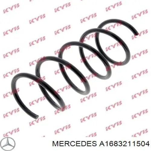 Пружина передня Mercedes A1683211504 ціна, від 19.94 USD