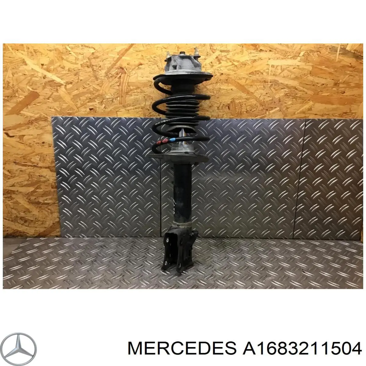 Купити A1683211504 Mercedes Гвинтова пружина підвіска