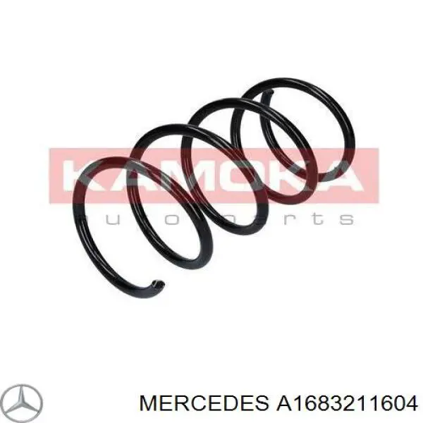 Купити A1683211604 Mercedes Гвинтова пружина підвіска