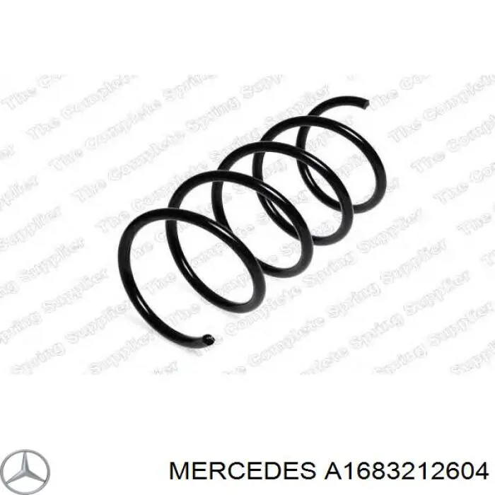 Пружина передня Mercedes A1683212604 ціна, від 41.80 USD