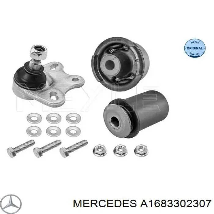 Купити A1683302307 Mercedes Лівий важіль передній нижній підвіски