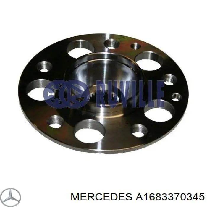 Маточина колеса передня Mercedes A1683370345 ціна, від 17.08 USD