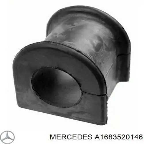 Сайлентблок задньої балки/підрамника Mercedes A1683520146 ціна, від 3.64 USD