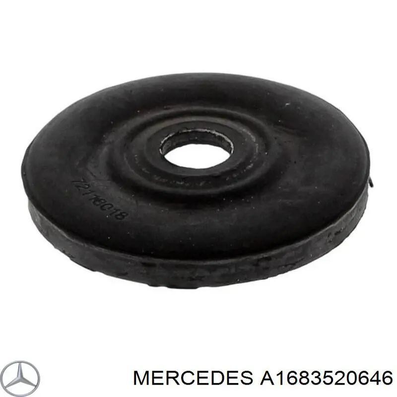 Сайлентблок задньої балки/підрамника Mercedes A1683520646 ціна, від 3.47 USD