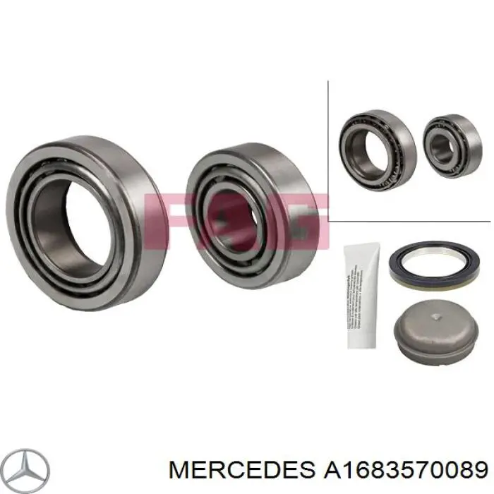 Заглушка маточини Mercedes A1683570089 ціна, від 2.82 USD