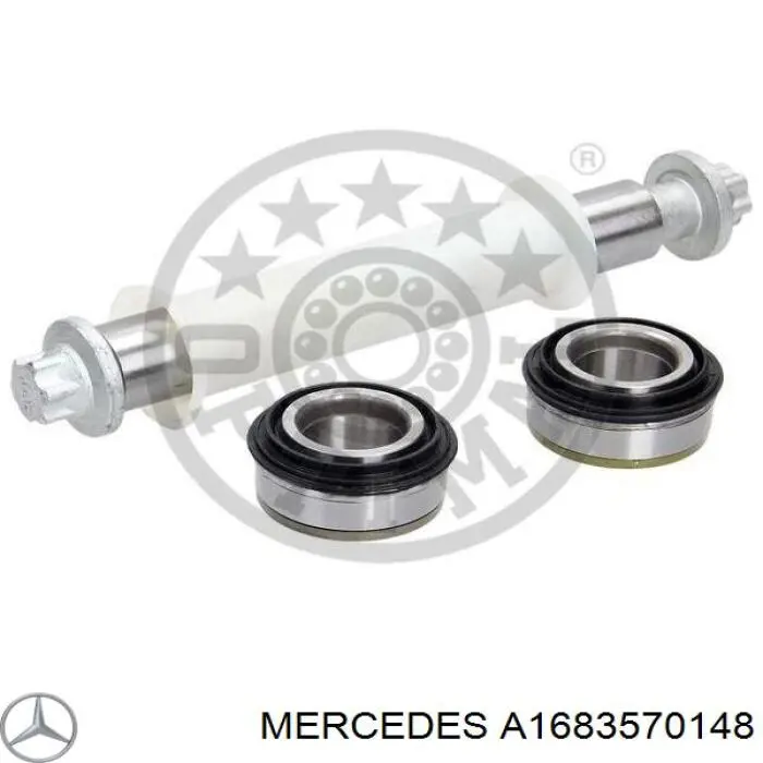 Купити A1683570148 Mercedes Голчастий підшипник задньої балки