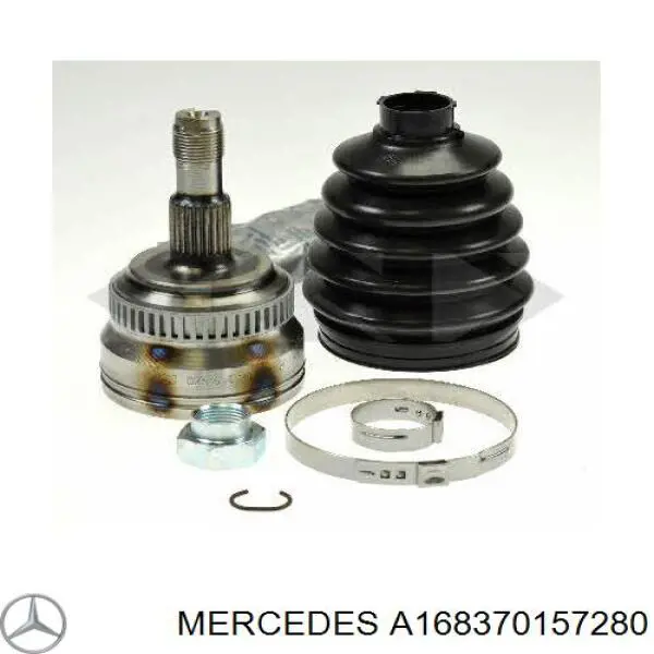 Купити A1683701572 Mercedes Ліва піввісь
