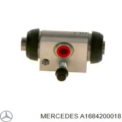 Циліндр гальмівний колісний/робочий, задній Mercedes A1684200018 ціна, від 11.78 USD