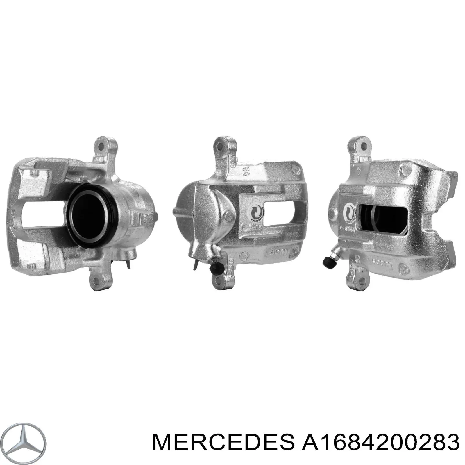 Купити A1684200283 Mercedes Супорт гальмівний передній лівий