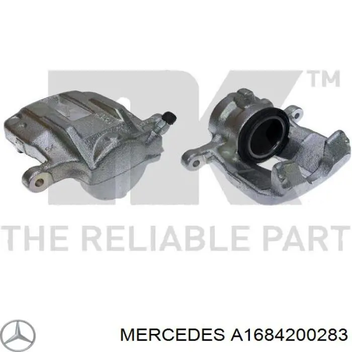 Супорт гальмівний передній лівий A0004239698 Mercedes