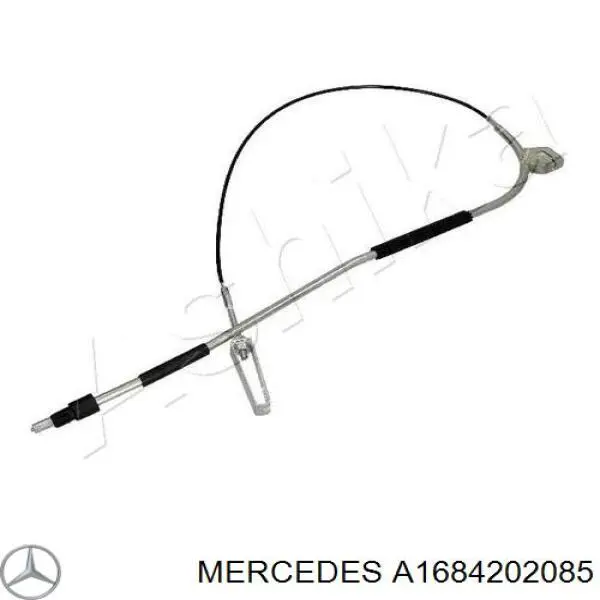 A1684202085 Mercedes трос ручного гальма передній