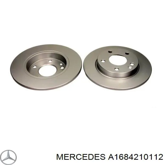 A1684210112 Mercedes Гальмо дискове переднє