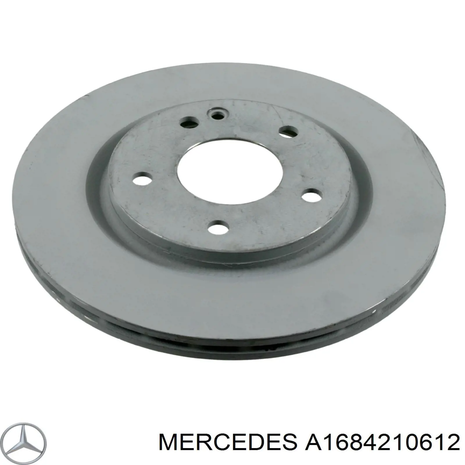 A1684210612 Mercedes Гальмо дискове переднє