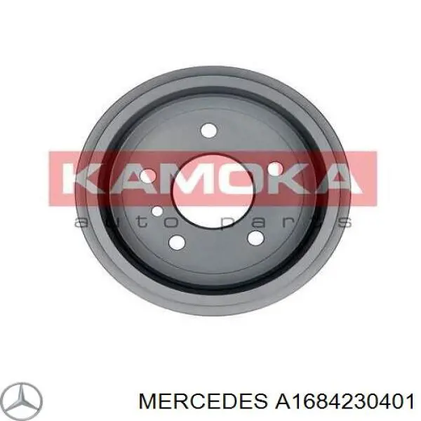 Купити A1684230401 Mercedes Барабан гальмівний задній
