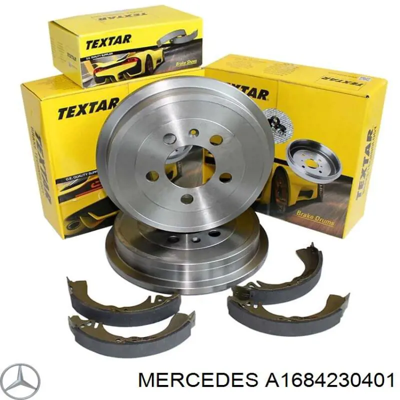 Барабан гальмівний задній A1684230401 Mercedes