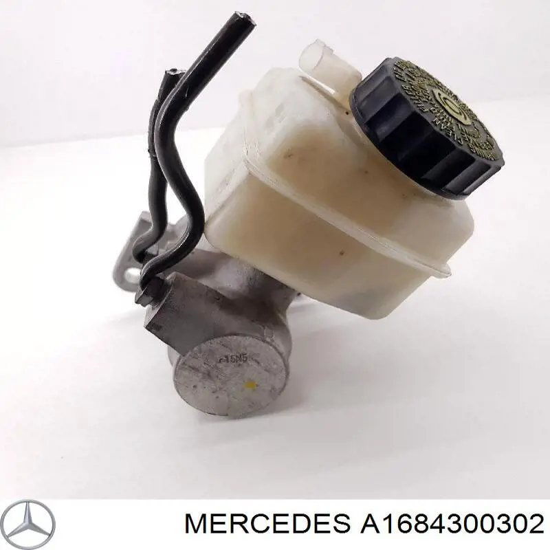 Бачок головного гальмівного циліндру (гальмівної рідини) на Mercedes A (W168)