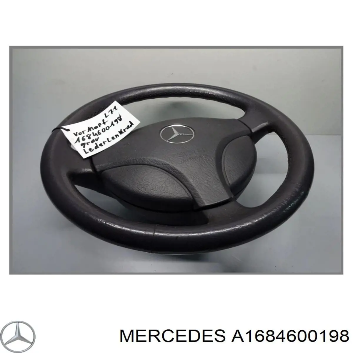 A1684600198 Mercedes Подушка безпеки водія