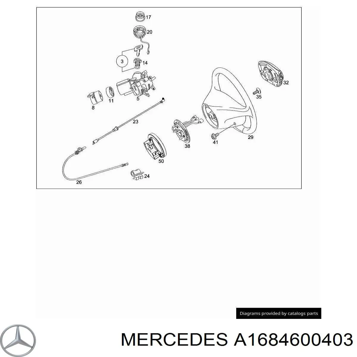 Рульове колесо на Mercedes A-Class (W168)
