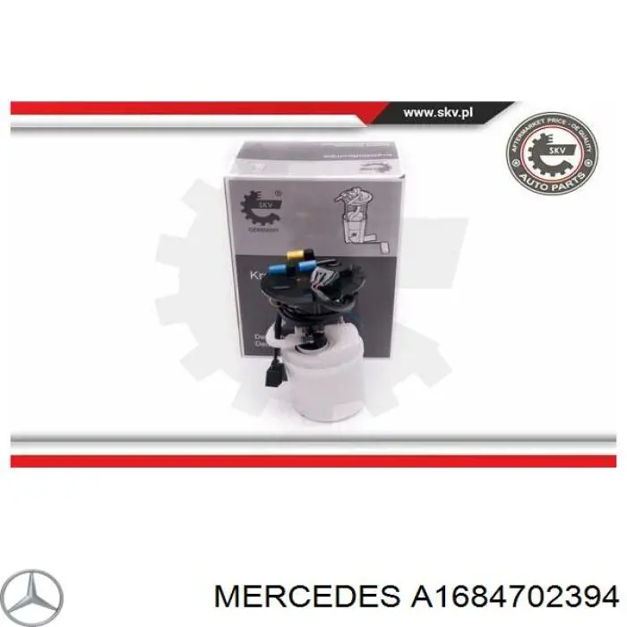 Модуль бензонасоса Mercedes A1684702394 ціна, від 93.38 USD