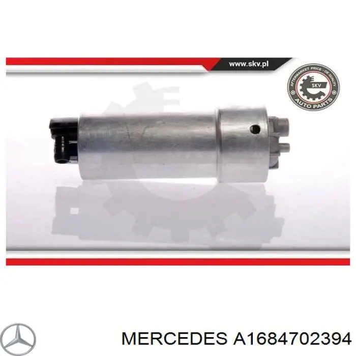 Купити A1684702394 Mercedes Насос занурювальний в баці