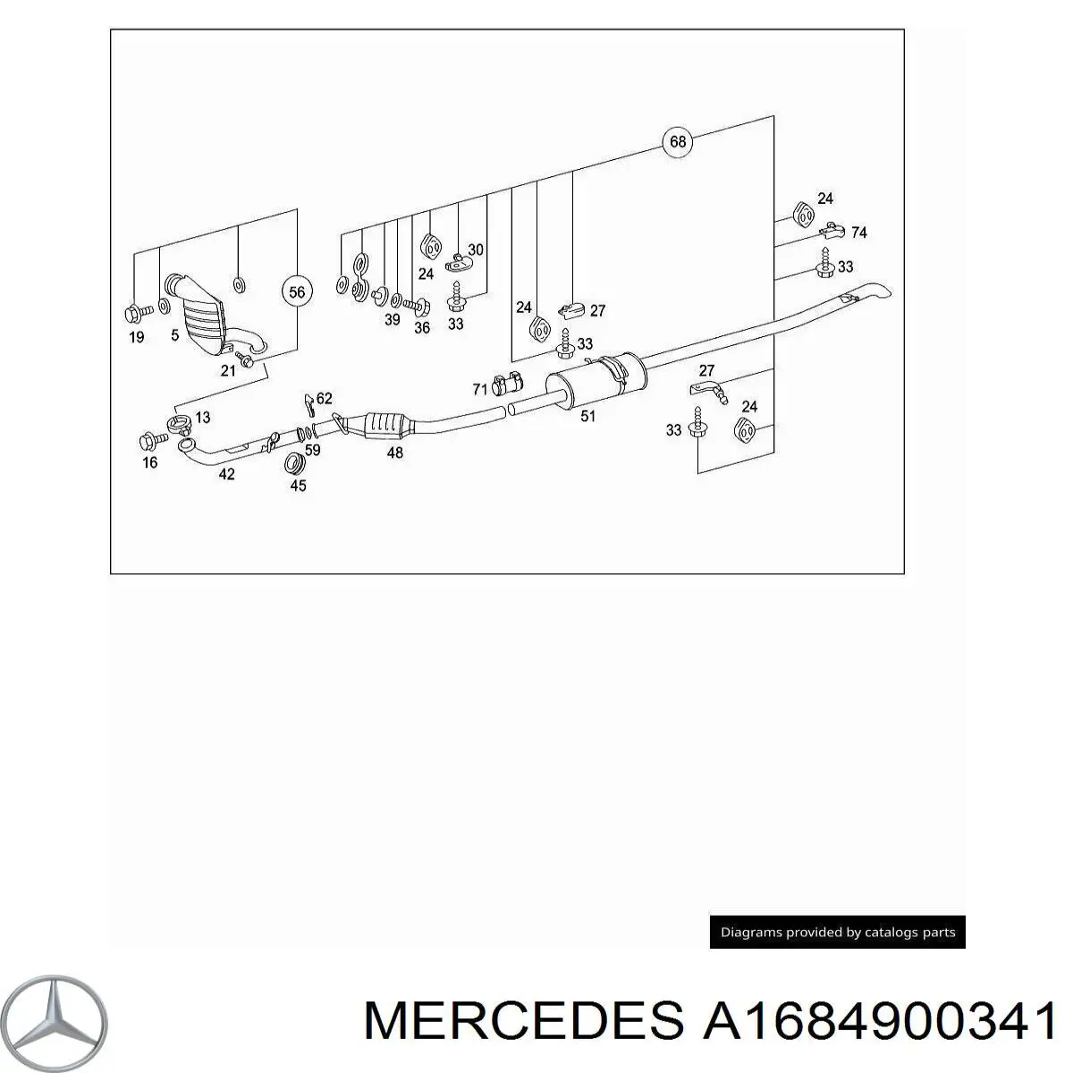  A1684900341 Mercedes