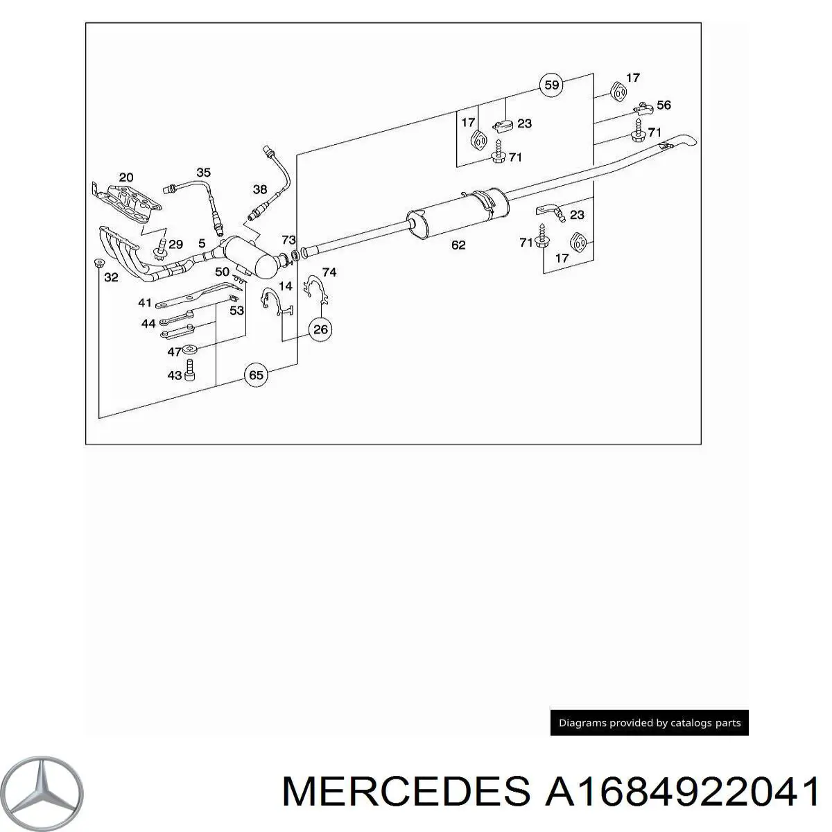 A1684922041 Mercedes 
