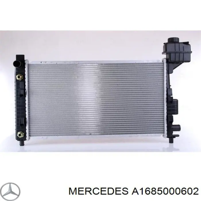 A1685000602 Mercedes Радіатор охолодження двигуна