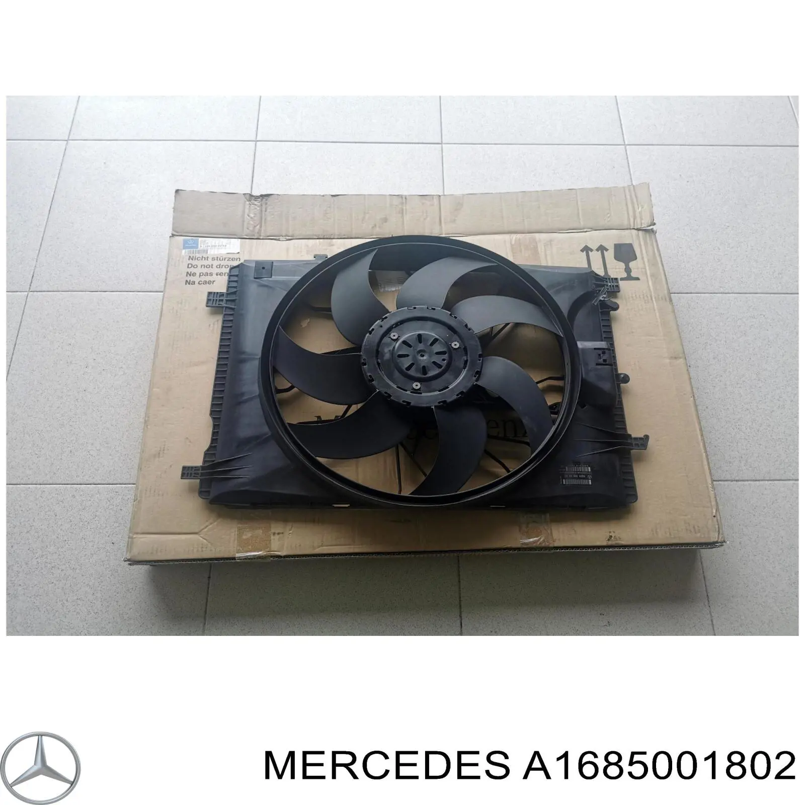 Радіатор основний Mercedes A1685001802 ціна, від 53.50 USD