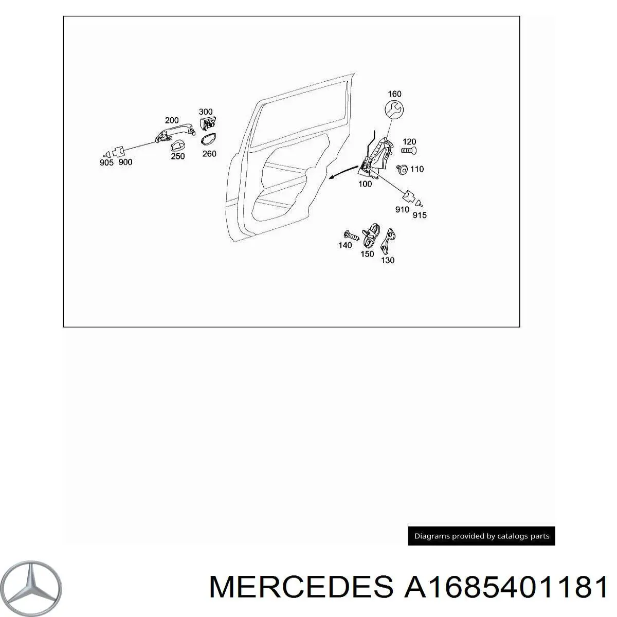 A1685401181 Mercedes 