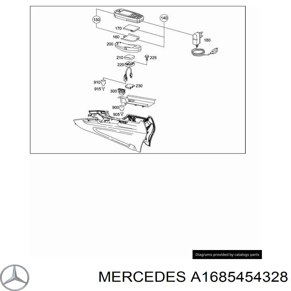 Купити A1685454328 Mercedes 