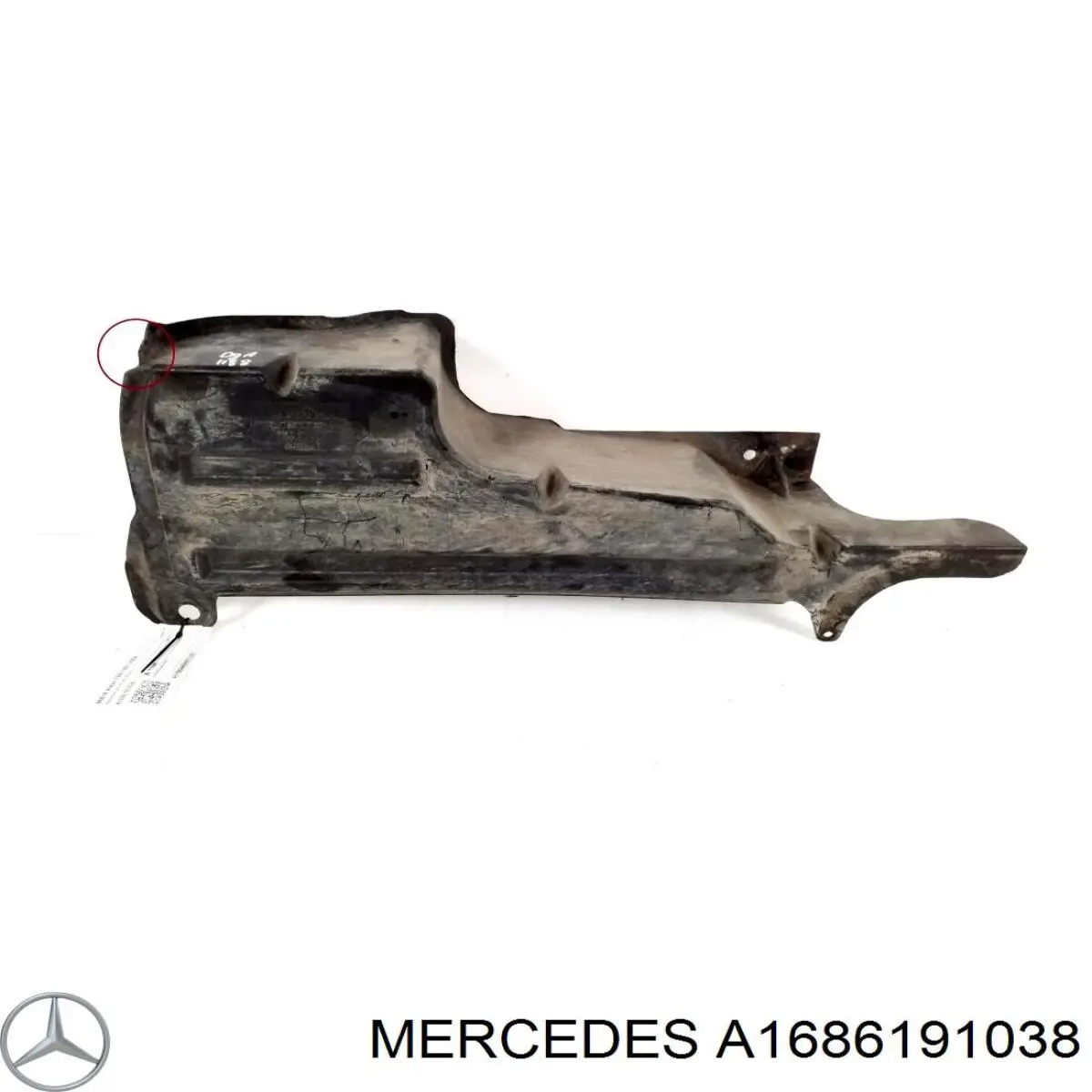 Купити A1686191038 Mercedes 