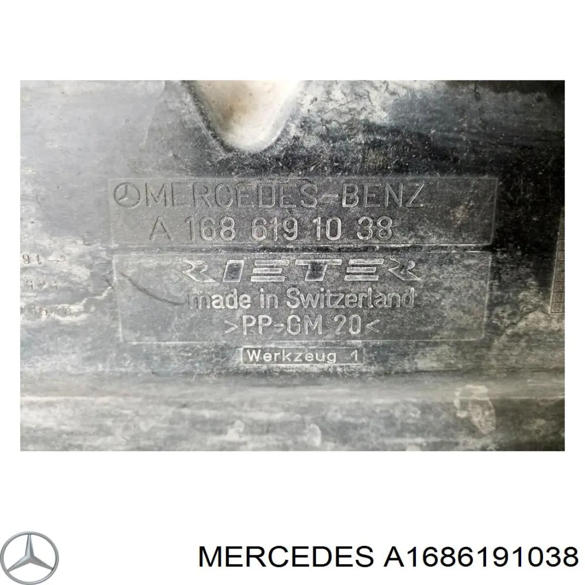  Mercedes A1686191038 ціна, від 6.33 USD