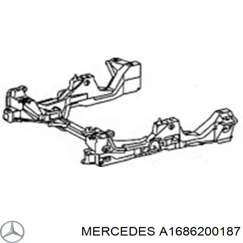 Балка передньої підвіски, підрамник на Mercedes A-Class (W168)