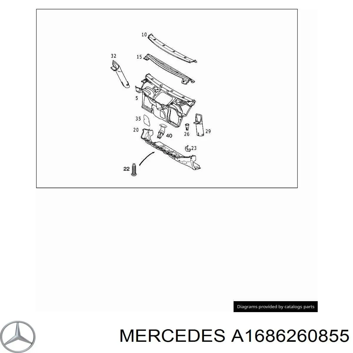 A1686260855 Mercedes 