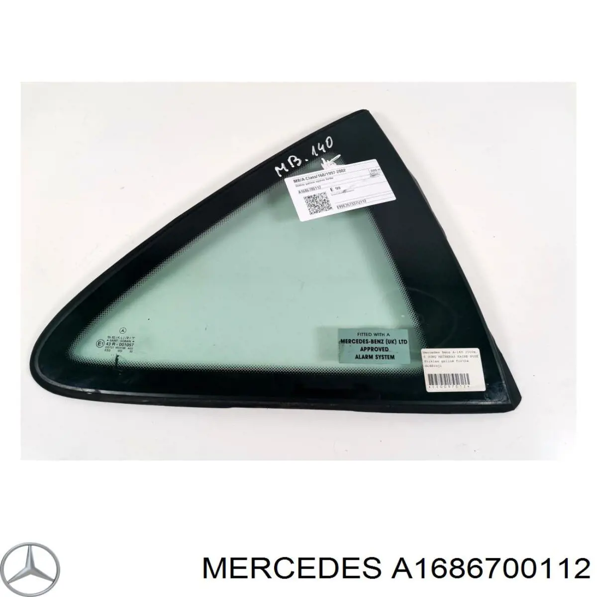 Скло багажника, ліве Mercedes A1686700112 ціна, від 12.67 USD
