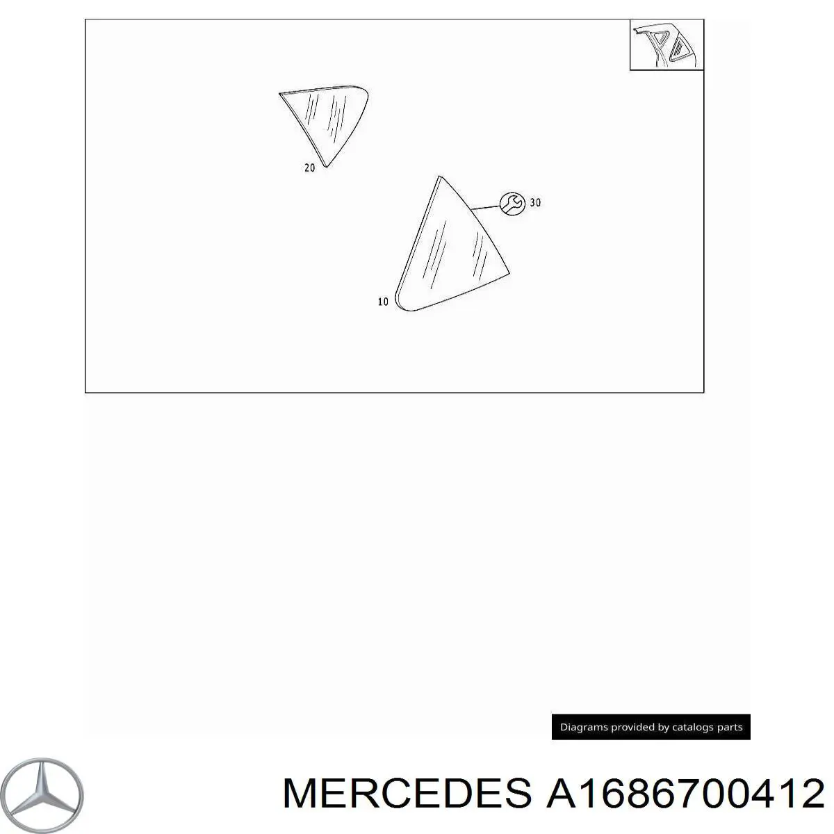  A1686700412 Mercedes